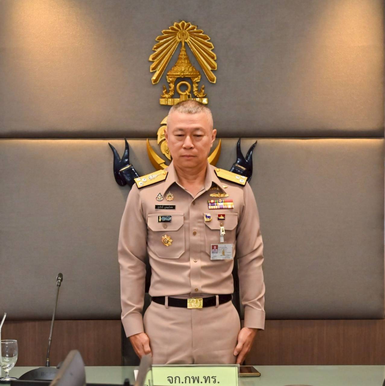 เมื่อวันพุธที่ 1 ก.ค.69 พลเรือโท ศุภสิทธิ์ บูรณะโอสถ เจ้ากรมกำลังพลทหารเรือ เป็นประธานการประชุมหน่วยขึ้นตรง กรมกำลังพลทหารเรือ ประจำเดือน ก.ค.69
