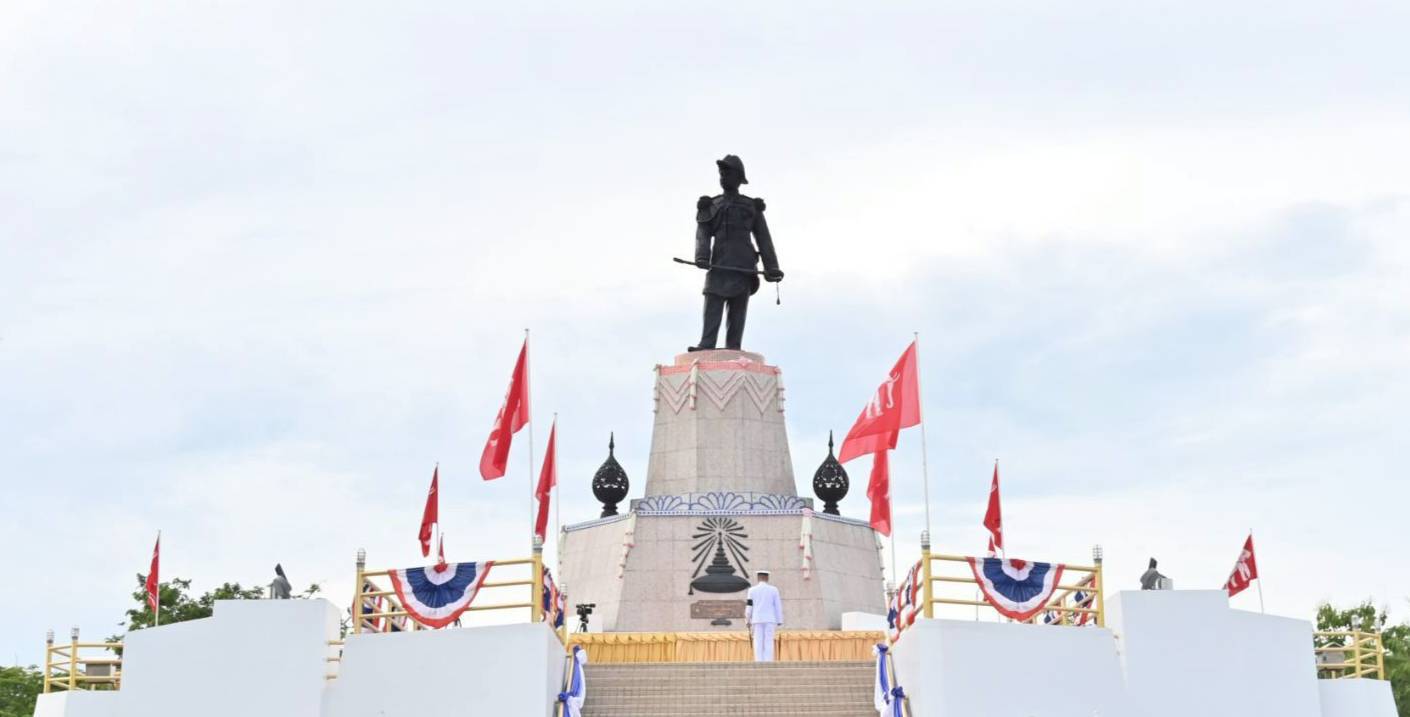 เมื่อวันจันทร์ที่ 13 ก.ค.69 พลเรือโท ศุภสิทธิ์ บูรณะโอสถ เจ้ากรมกำลังพลทหารเรือ ร่วมงานรำลึกวิกฤตการณ์ ร.ศ.112 ประจำปี 2569